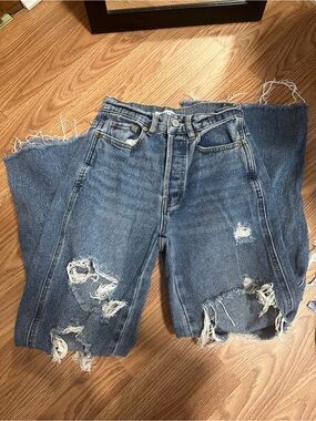 PacSun Classic Distressed Blue Women’s Jeans